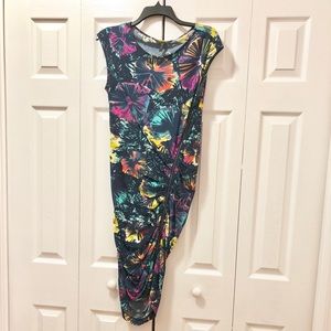 BCBGMAXAZRIA cocktail or party dress floral